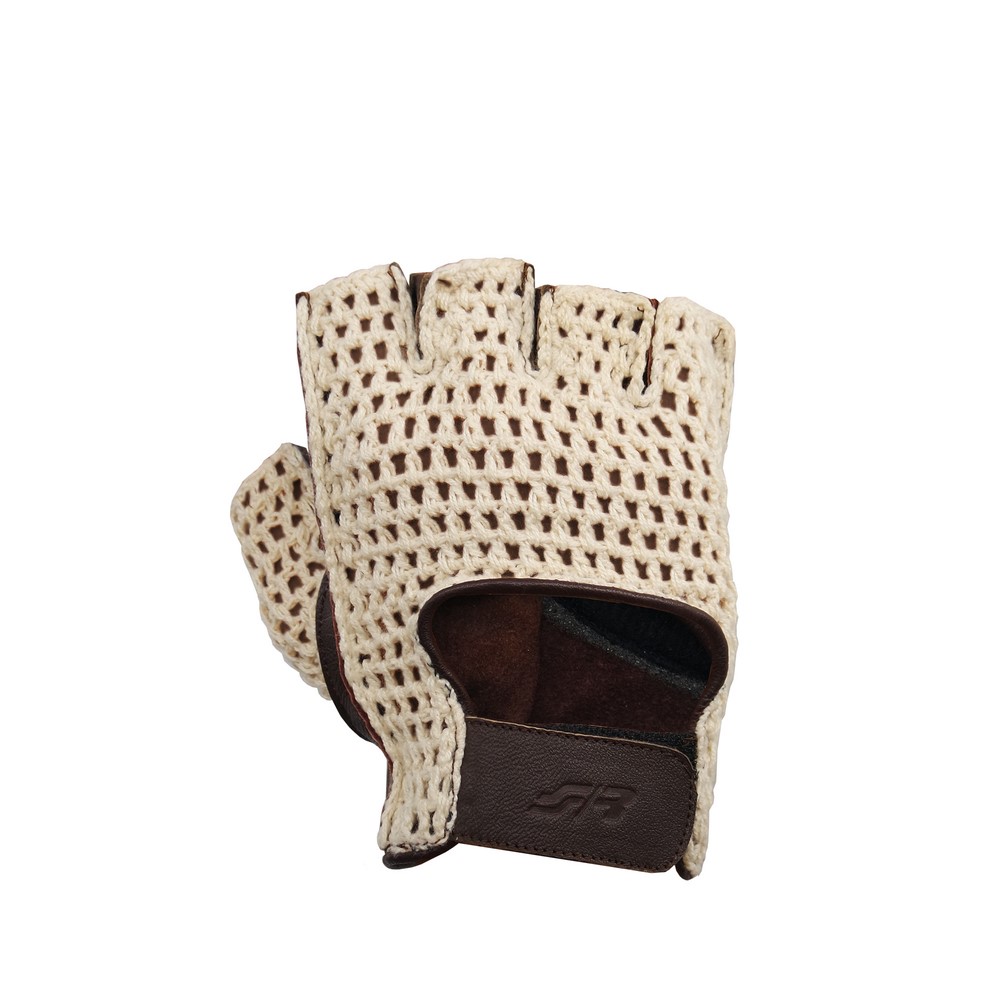SIMONI RACING Vintage Handschuhe Echt Leder und