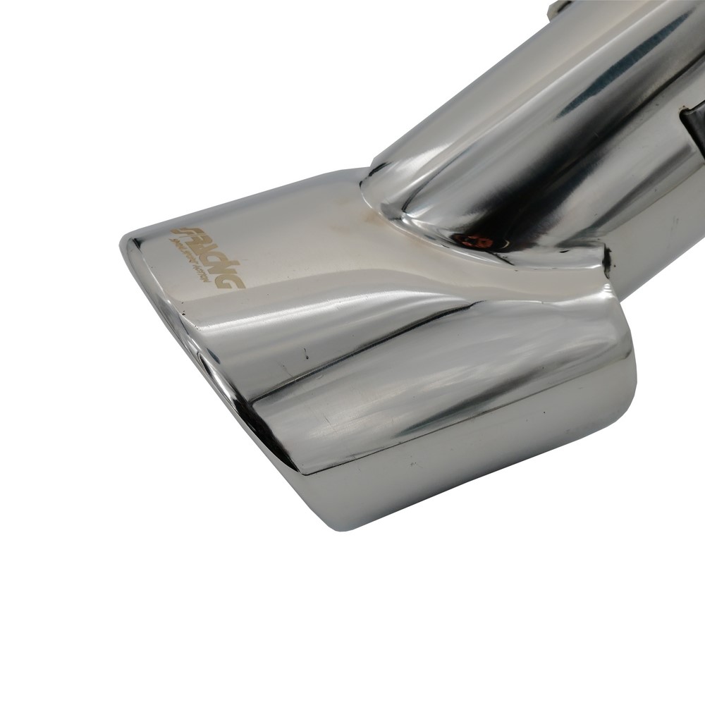 SIMONI RACING Endrohrblende 116x86mm oval chrom