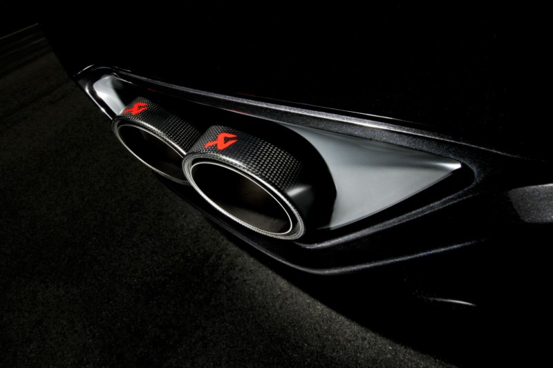 AKRAPOVIC Endrohr Set (Carbon, 125mm)