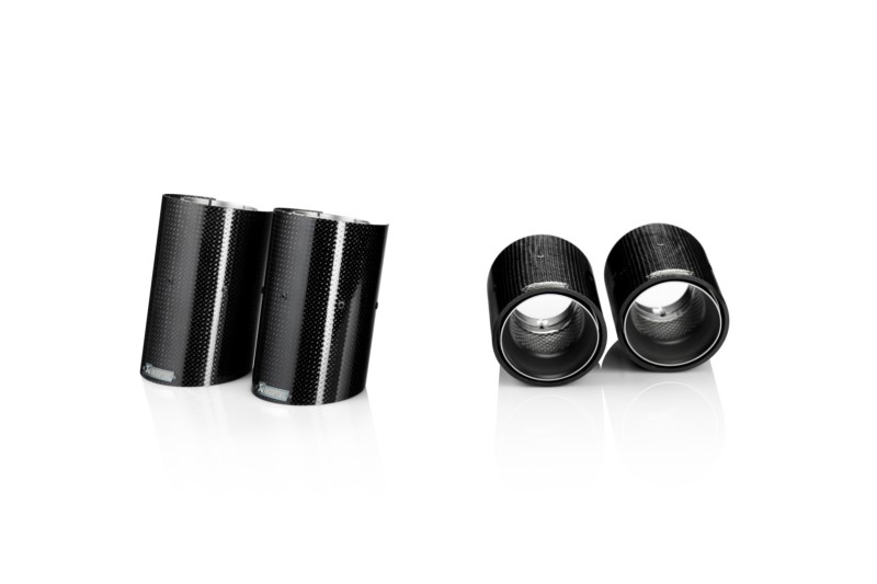 AKRAPOVIC Endrohr Set (Carbon)