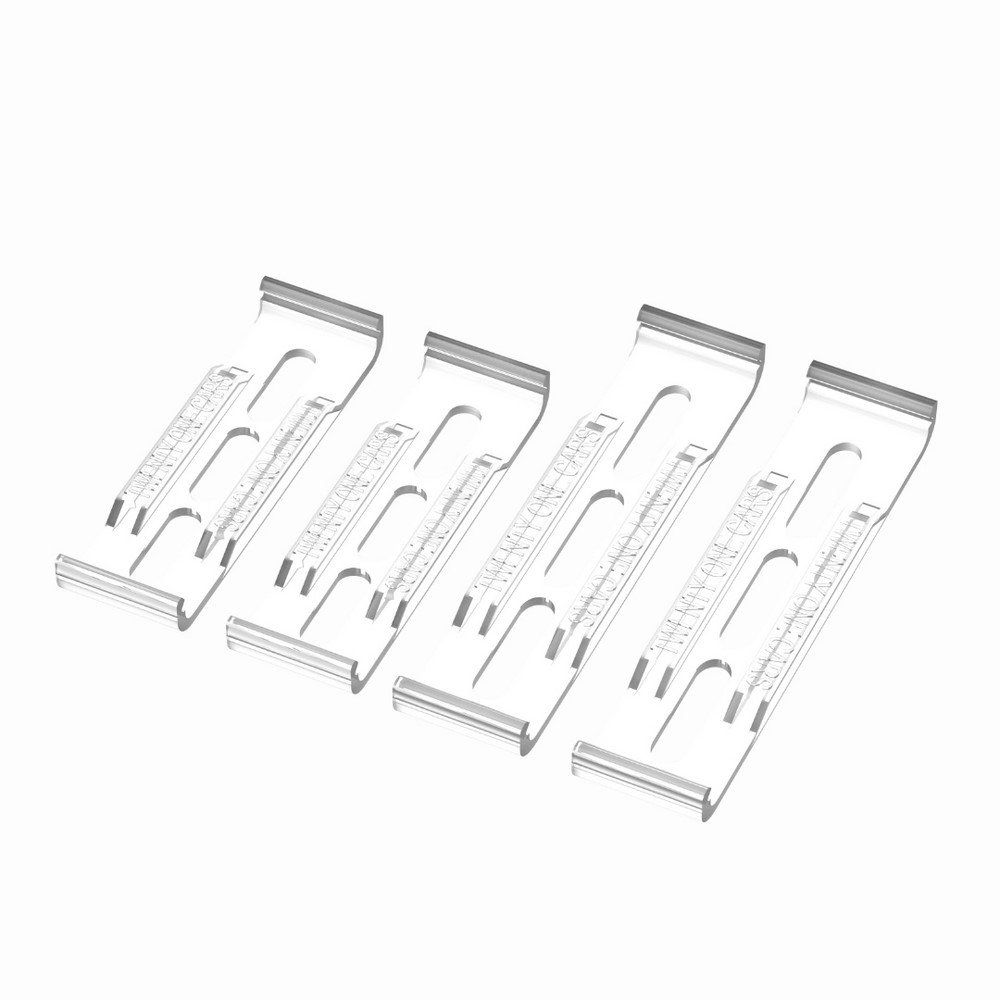 21 Cars Kennzeichenhalter Langformat, Transparent 21 Cars Kennzeichenhalter Langformat, Transparent