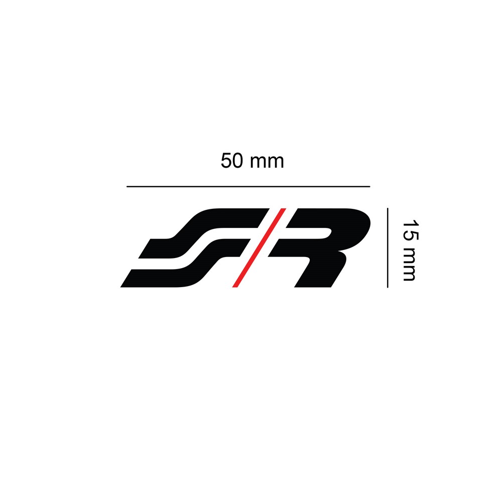 SIMONI RACING Aufkleber SR SIMONI RACING Aufkleber SR