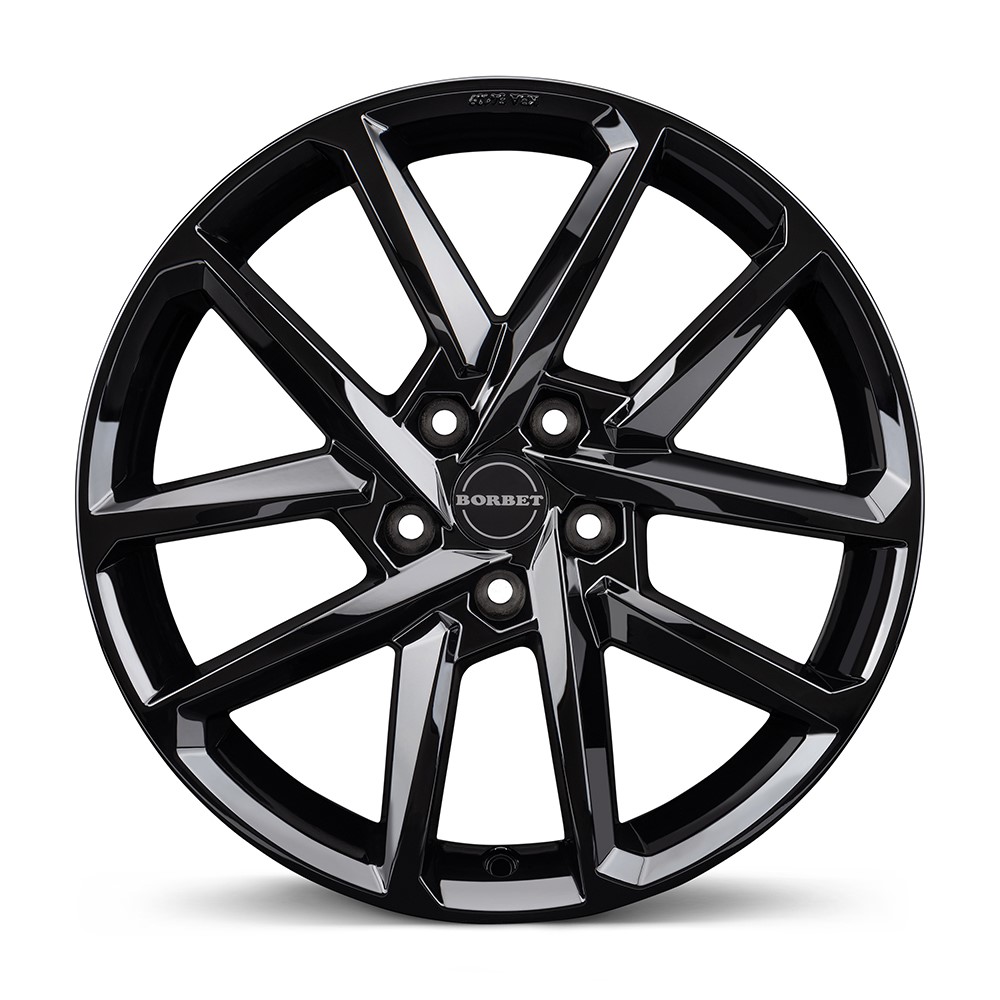 Borbet N 65632 nero lucido KBA 54919 Borbet N 65632 nero lucido KBA 54919