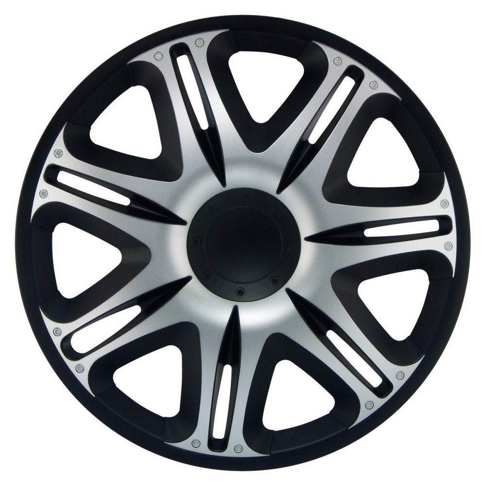 SIMONI RACING Radzierblende Nascar Silver Black SIMONI RACING Radzierblende Nascar Silver Black