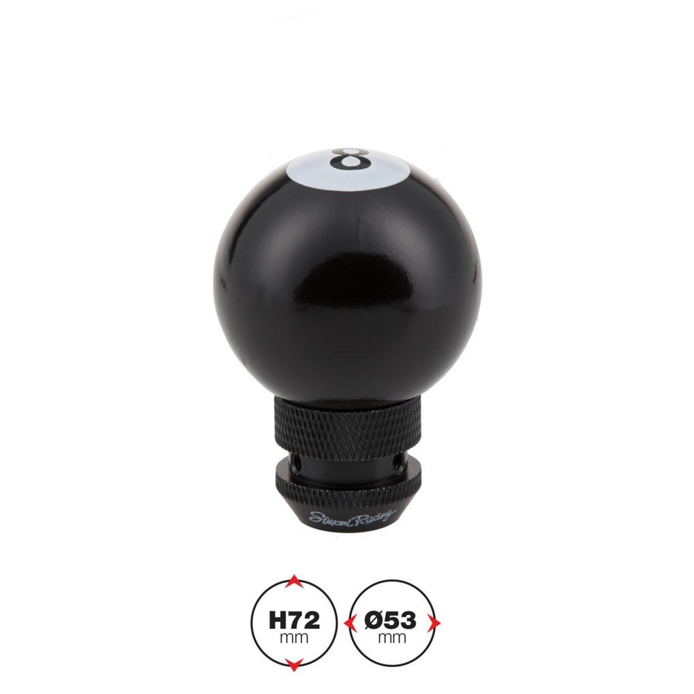 SIMONI RACING Schaltknauf Billiard-Kugel SIMONI RACING Schaltknauf Billiard-Kugel