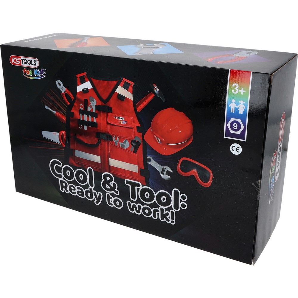 Set di utensili KS TOOLS con gilet per
