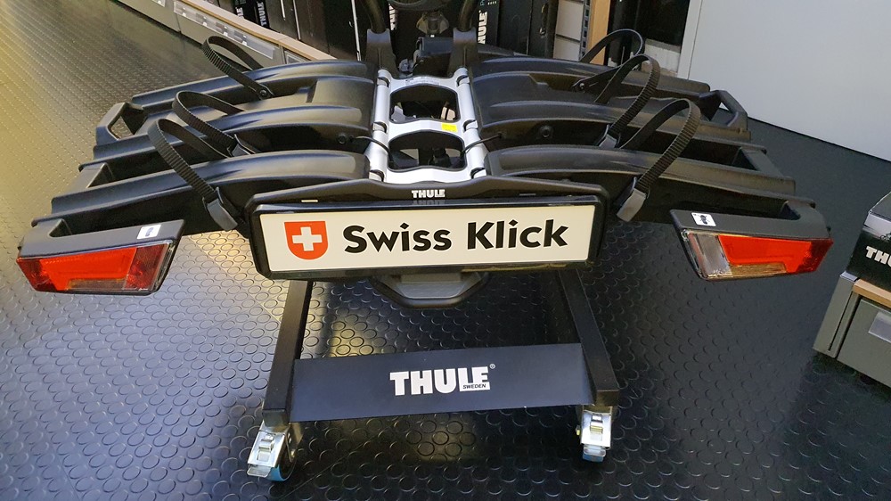 SWISS KLICK Nummernrahmen/Wechselhalter Set