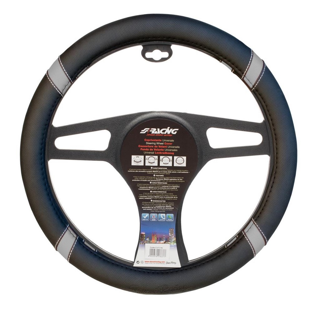 Housse de volant SIMONI RACING Cross Grey Housse de volant SIMONI RACING Cross Grey