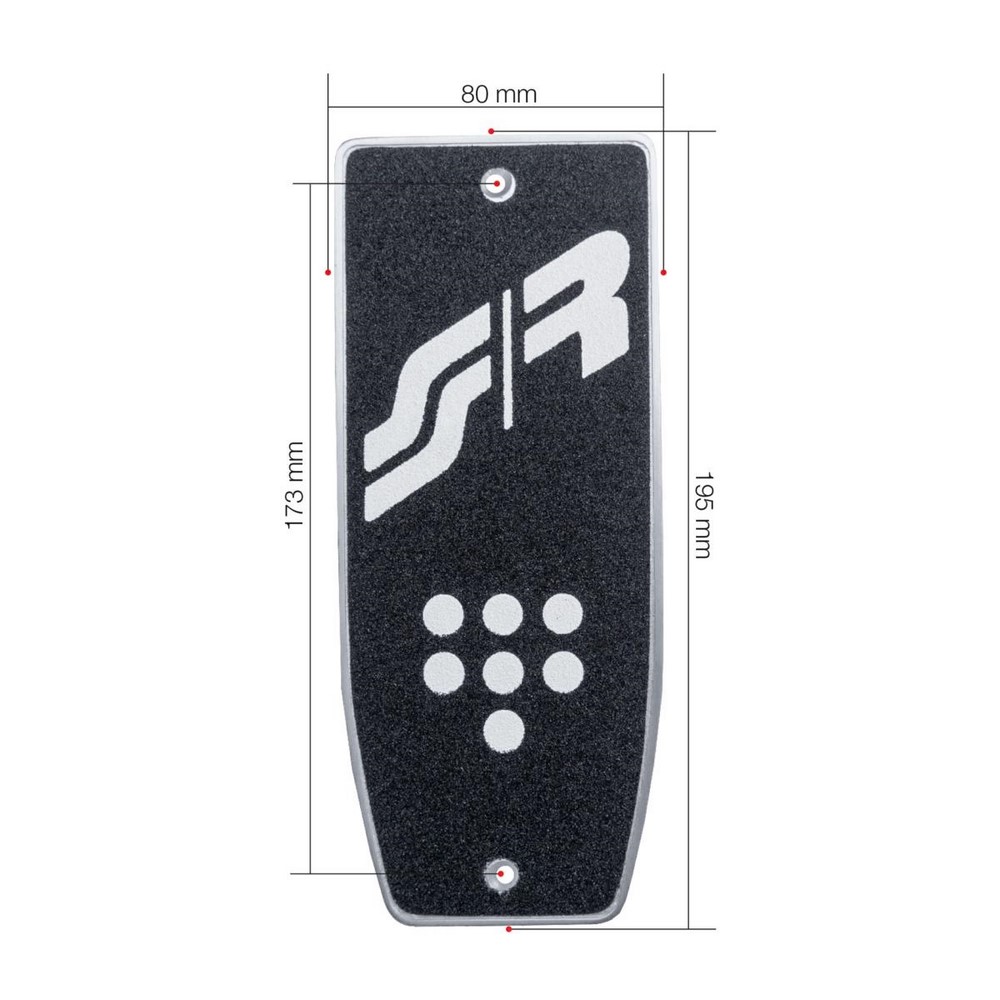 SIMONI RACING Universal Fussstütze Anti Slip SIMONI RACING Universal Fussstütze Anti Slip