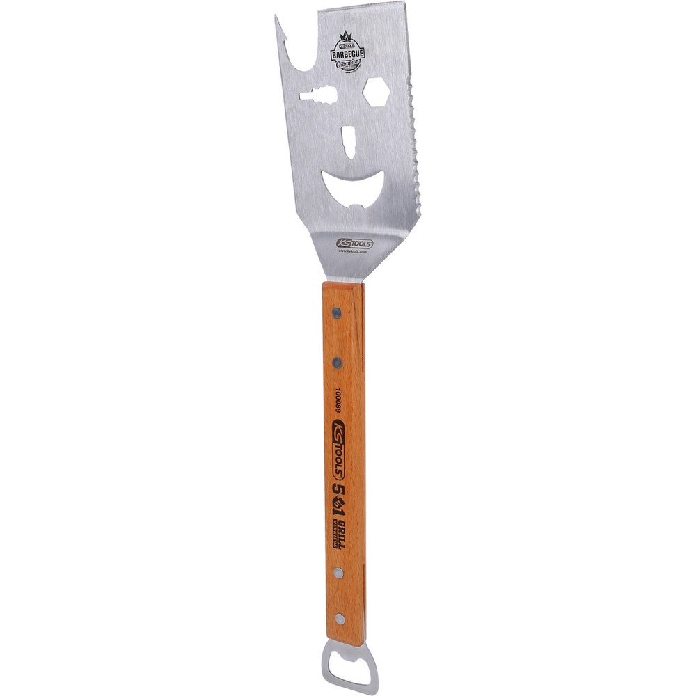 KS TOOLS Set di utensili da barbecue 5 in 1