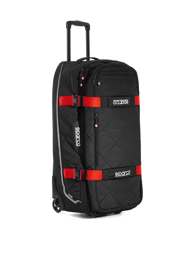 SPARCO Reisekoffer / Trolley Tour schwarz-rot SPARCO Reisekoffer / Trolley Tour schwarz-rot