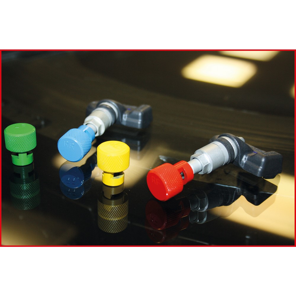 KS TOOLS RDKS/TMPS Set di strumenti per lo sgonfiaggio degli pneumatici