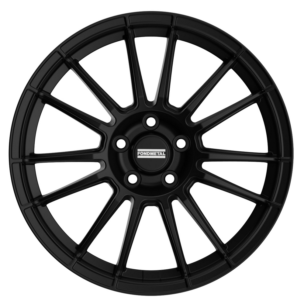 Fondmetal 9RR Felge Black Matt