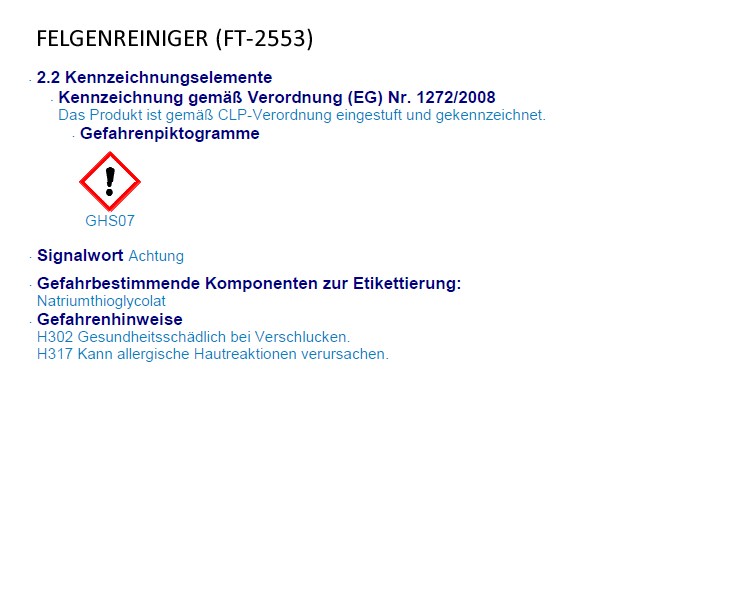 Set per la cura dei cerchioni FOLIATEC (5 pezzi)