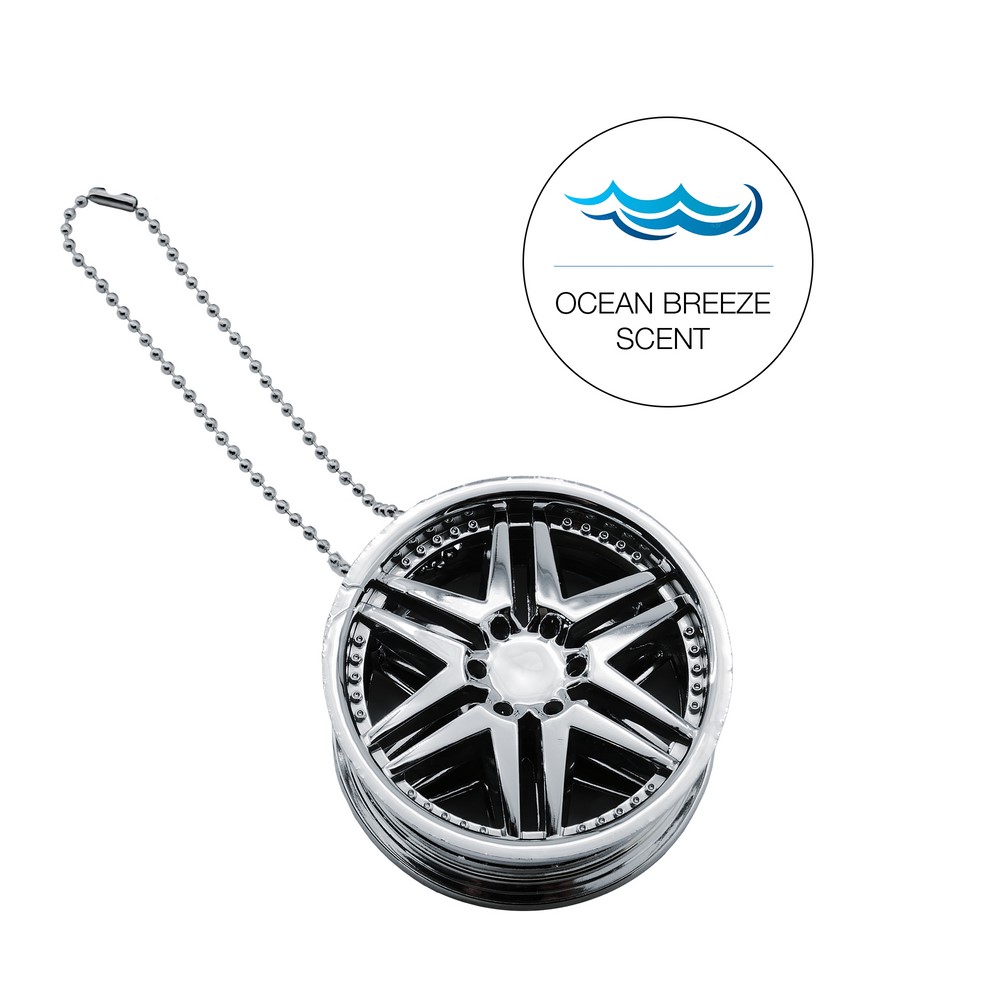 SIMONI RACING Auto Lufterfrischer Chrome Wheel