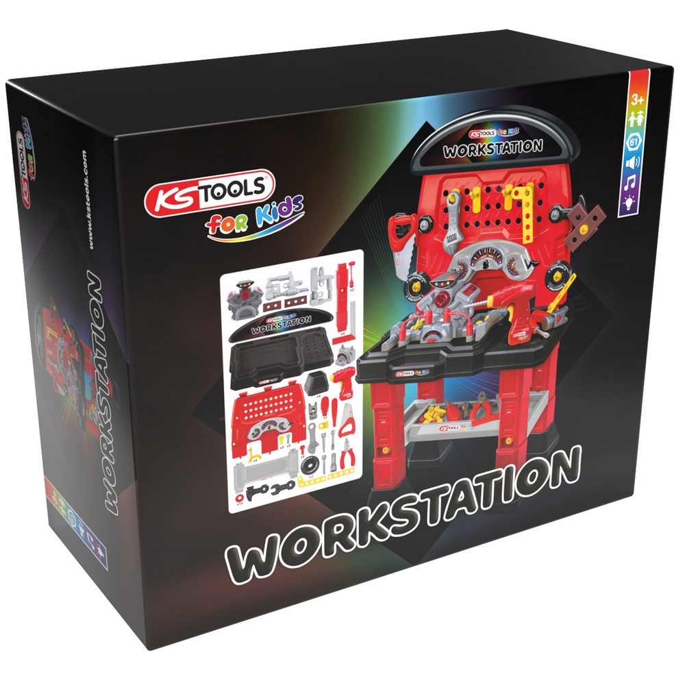 KS TOOLS KS TOOLS Workstation für Kinder