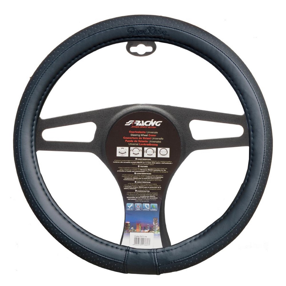 Housse de volant SIMONI RACING Total Black