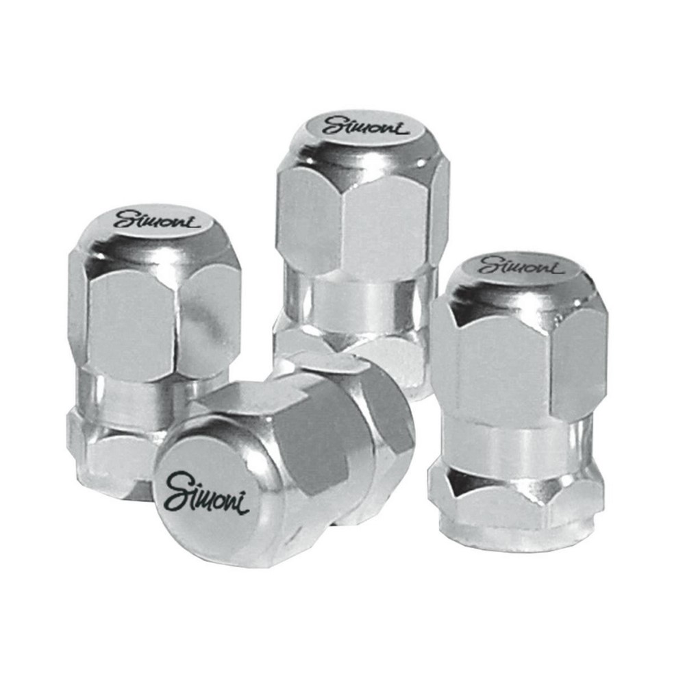 SIMONI RACING Ventilkappen Chrome SIMONI RACING Ventilkappen Chrome