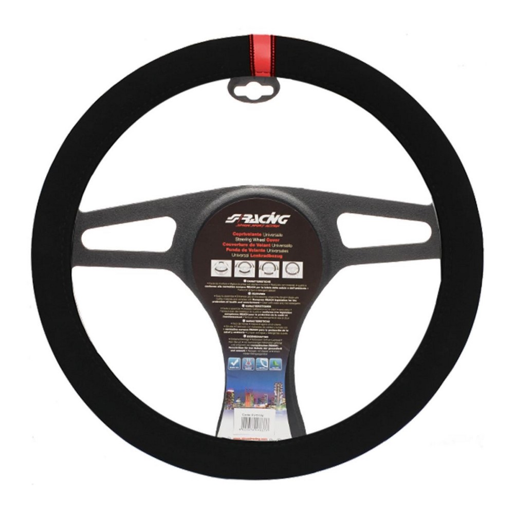 Housse de volant SIMONI RACING, style Carrera, rouge