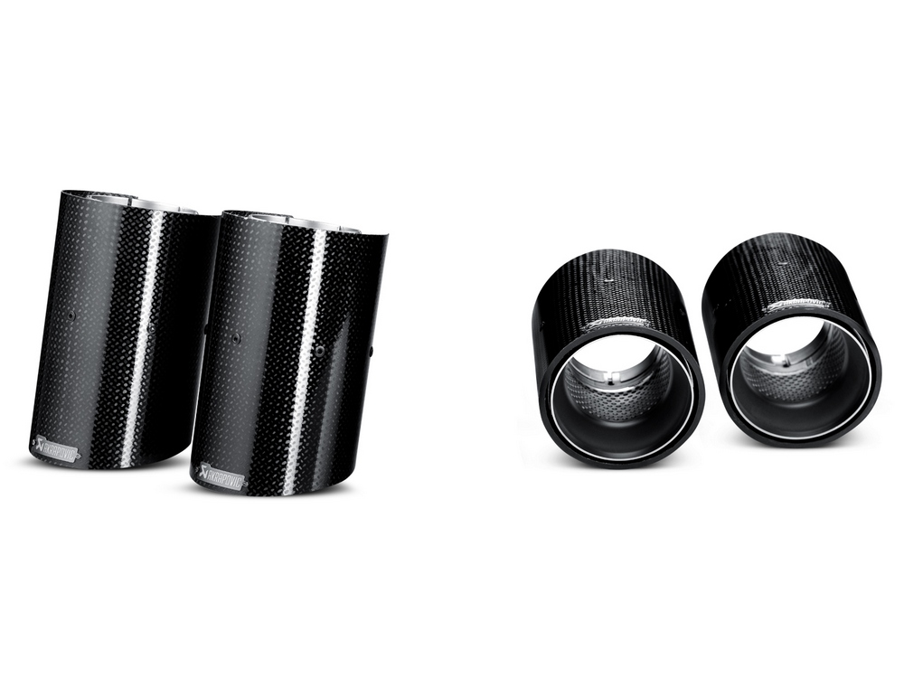 AKRAPOVIC Endrohre Carbon 4x 90mm AKRAPOVIC Endrohre Carbon 4x 90mm
