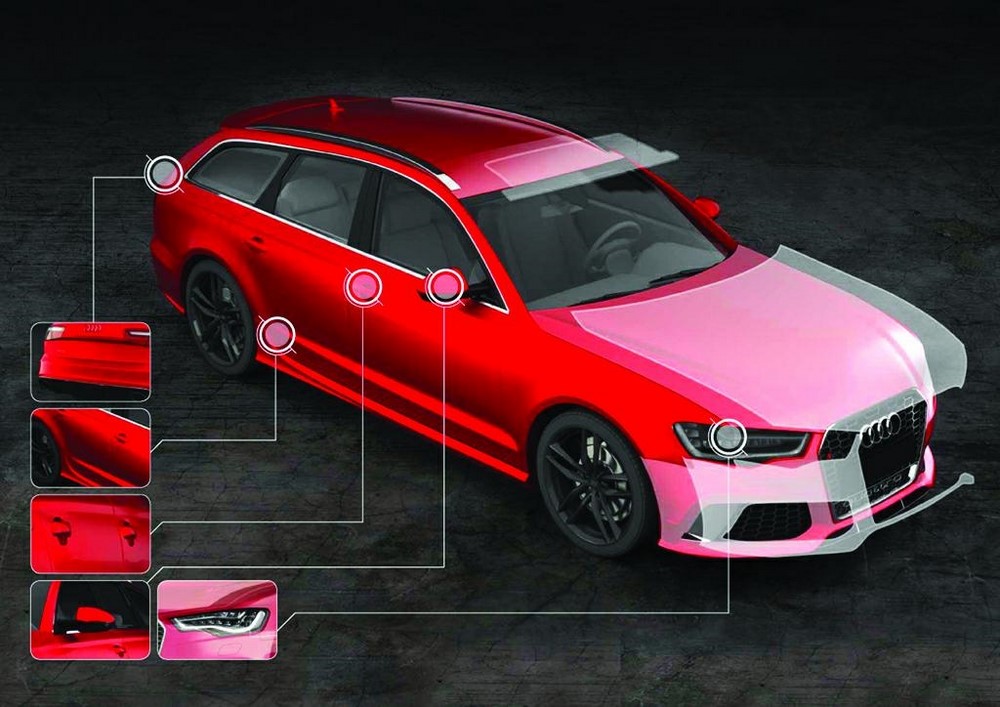 SIMONI RACING Steinschlagschutz Folie 1.5x3m