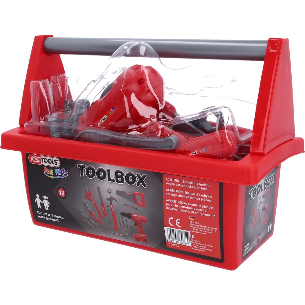 KS TOOLS Cassetta degli attrezzi per bambini