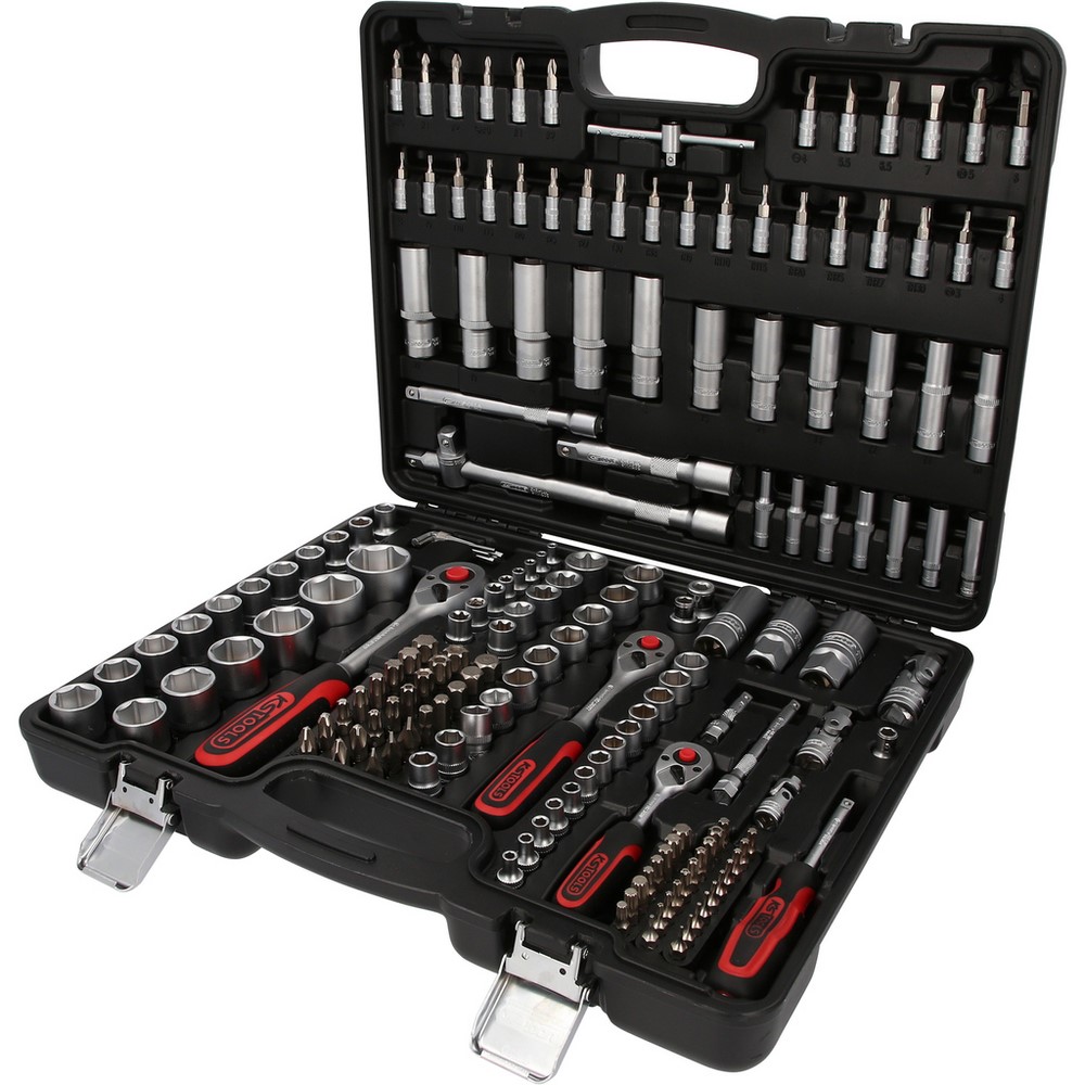KS TOOLS 1/4"+3/8"+1/2" Steckschlüssel-Satz,