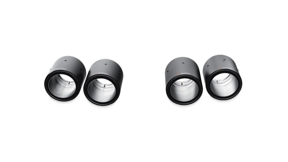 AKRAPOVIC Endrohr Set (Carbon)