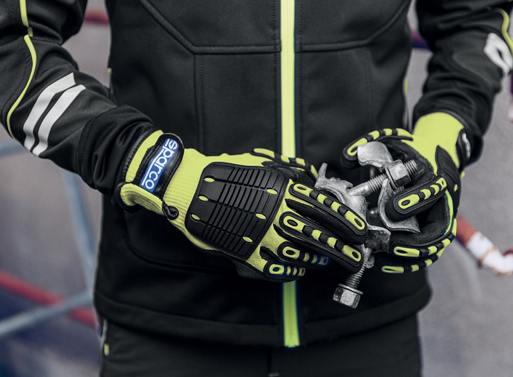 SPARCO Mechanikerhandschuhe Sportac, Grösse 8