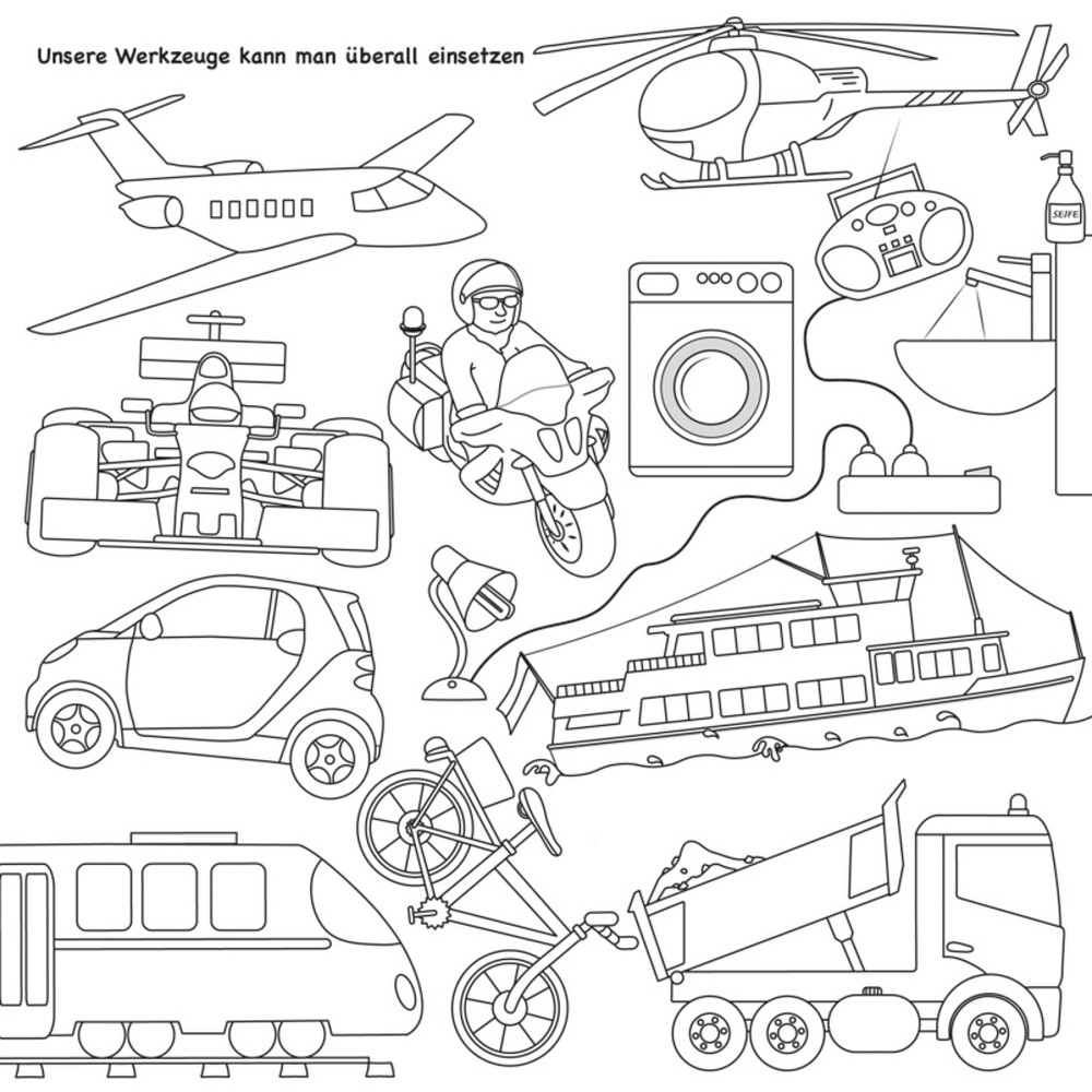 KS TOOLS KS-Tools Kinder-Malbuch KS TOOLS KS-Tools Kinder-Malbuch