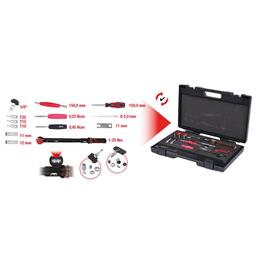 KS TOOLS TPMS - Sistema di monitoraggio della pressione degli pneumatici