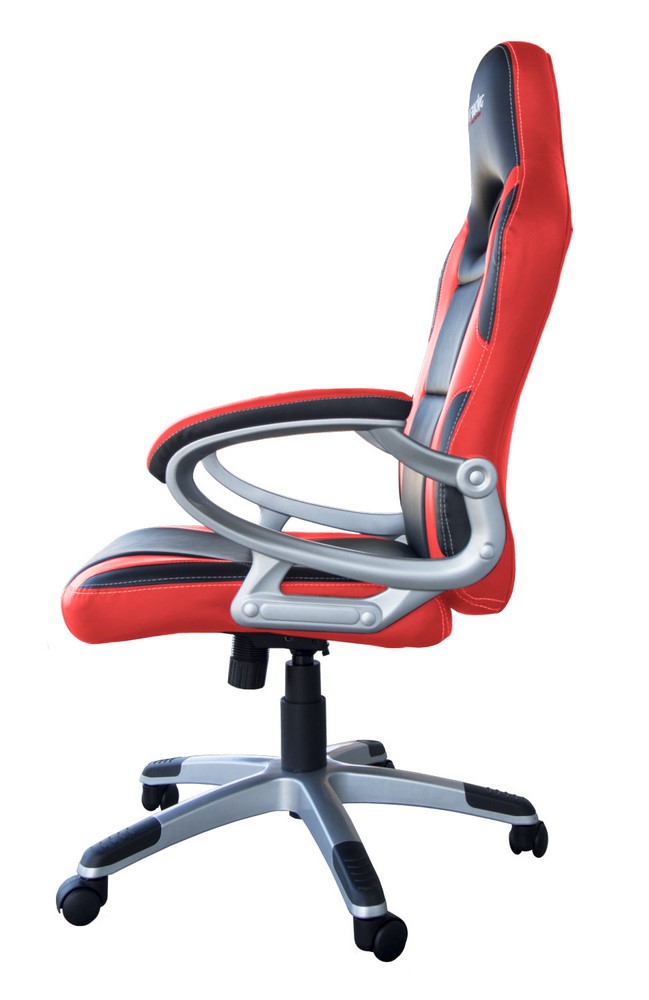 SIMONI RACING Gaming und Bürostuhl rot-schwarz