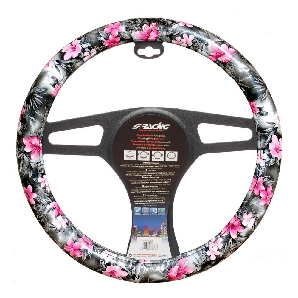 Housse de volant SIMONI RACING « Flower » Housse de volant SIMONI RACING « Flower »