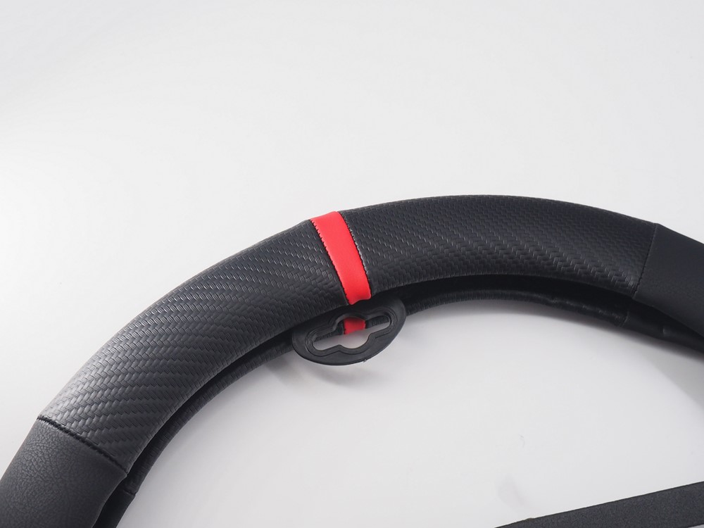 Housse de volant SIMONI RACING, aspect carbone « Race »