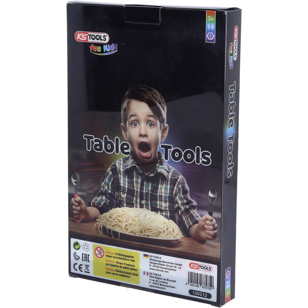 KS TOOLS KS-Tools Kinder-Besteck-Set 3-tlg