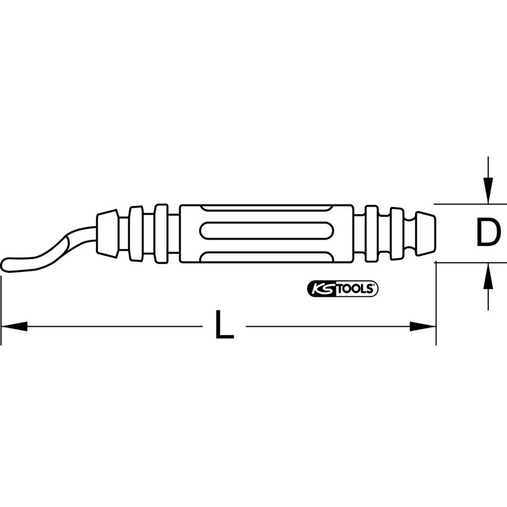 KS TOOLS Schnell-Entgrater