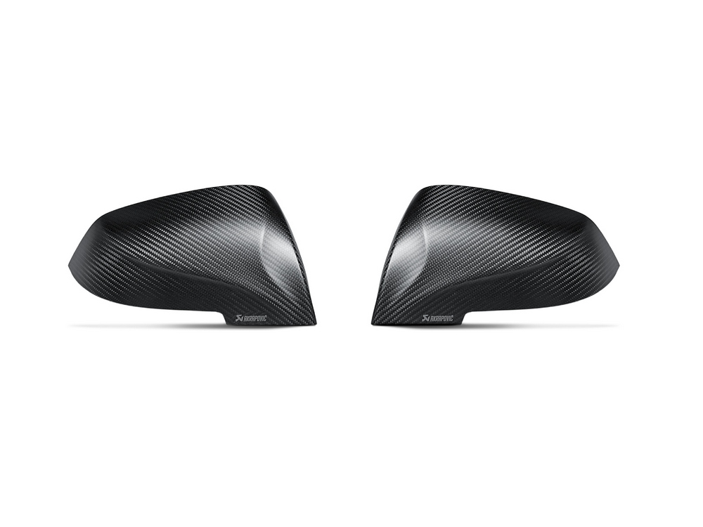 AKRAPOVIČ Spiegelkappen-Set aus Carbon Matt AKRAPOVIČ Spiegelkappen-Set aus Carbon Matt