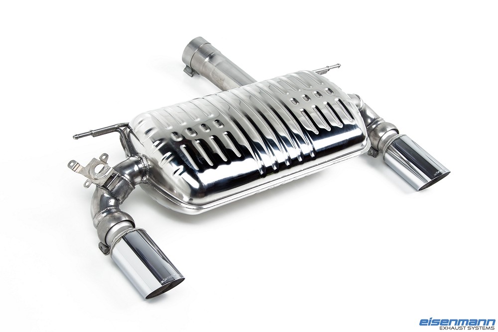 EISENMANN Endschalldämpfer Inox 2x90mm EISENMANN Endschalldämpfer Inox 2x90mm