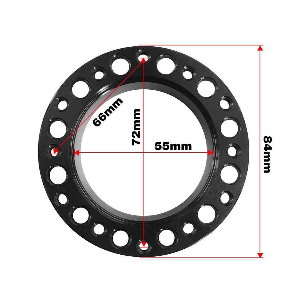 Rallonge de moyeu SIMONI RACING 76 mm