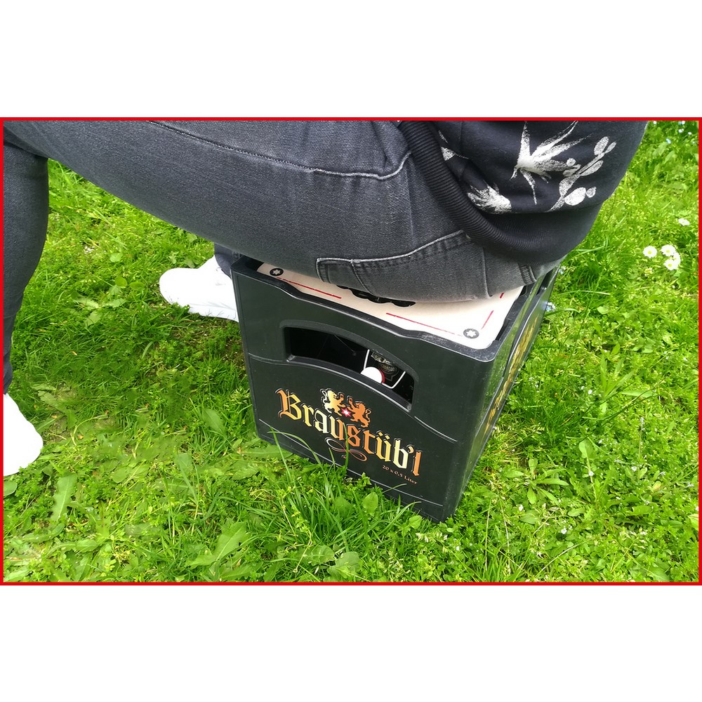 KS TOOLS Cuscino da seduta per cassa di birra Barbecue