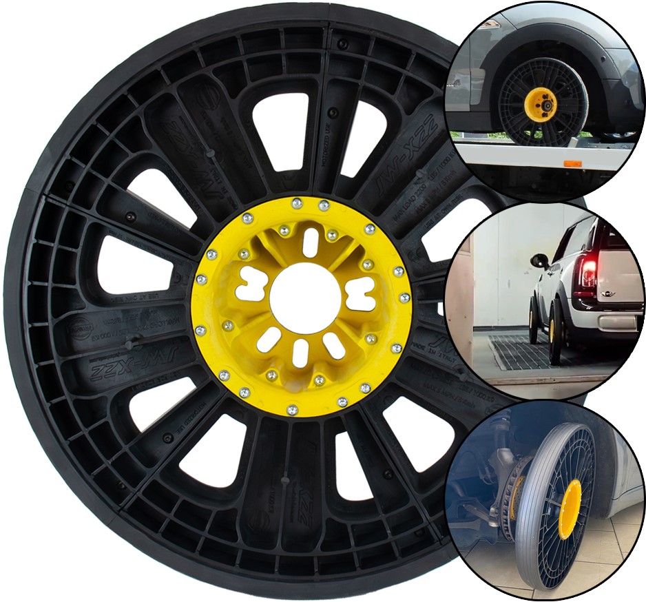 JACK WHEELS R Ruota di scorta per officina, portata 1 t JACK WHEELS R Ruota di scorta per officina, portata 1 t