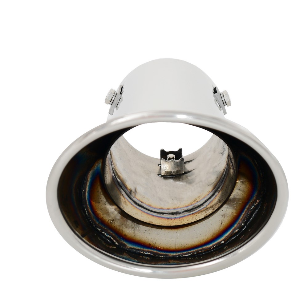 SIMONI RACING Endrohrblende 116x86mm oval chrom