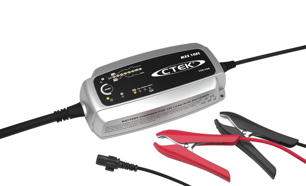 Caricabatterie CTEK MXS 10 EC da 12 V Caricabatterie CTEK MXS 10 EC da 12 V
