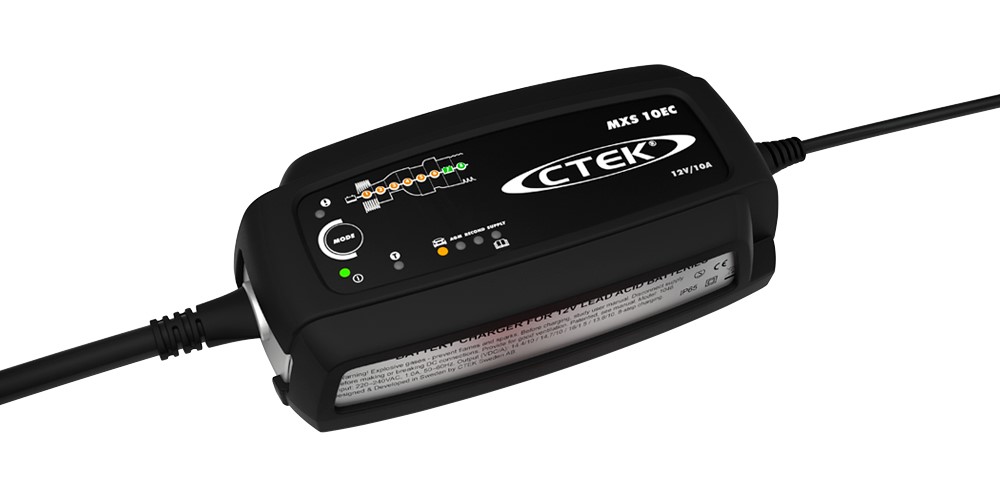 Caricabatterie CTEK MXS 10 EC da 12 V Caricabatterie CTEK MXS 10 EC da 12 V