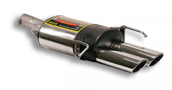 SUPERSPRINT Endschalldämpfer 2x 120x80mm