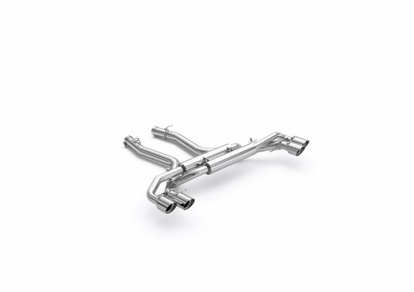 EISENMANN Endschalldämpfer Inox 4x100mm Black