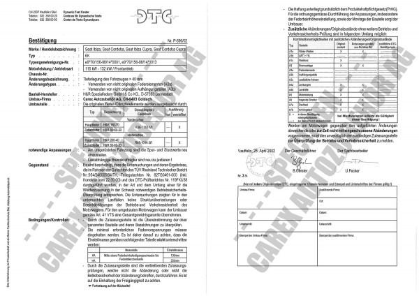 DTC-Gutachten P-696/02 zu Gewindefw.
