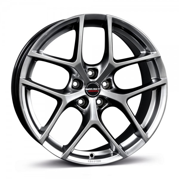 Borbet Y 8019 hyper silver KBA 50535