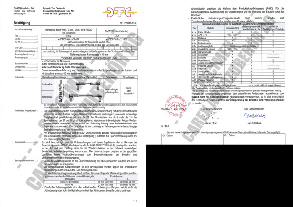 DTC Gutachten BMW X5 (G5X)