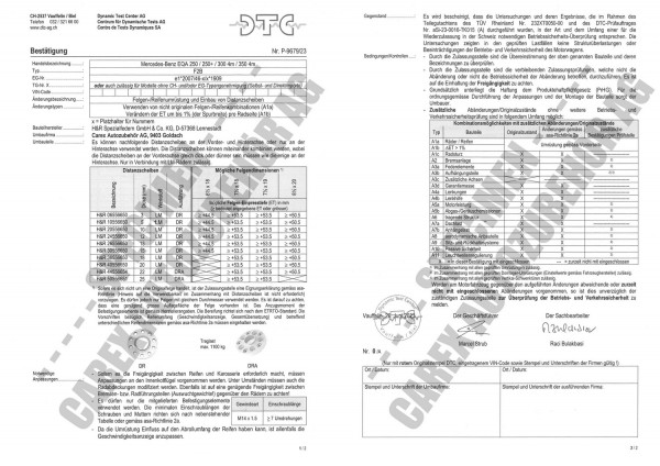 DTC-Gutachten P-9679/23 zu DR-Set
